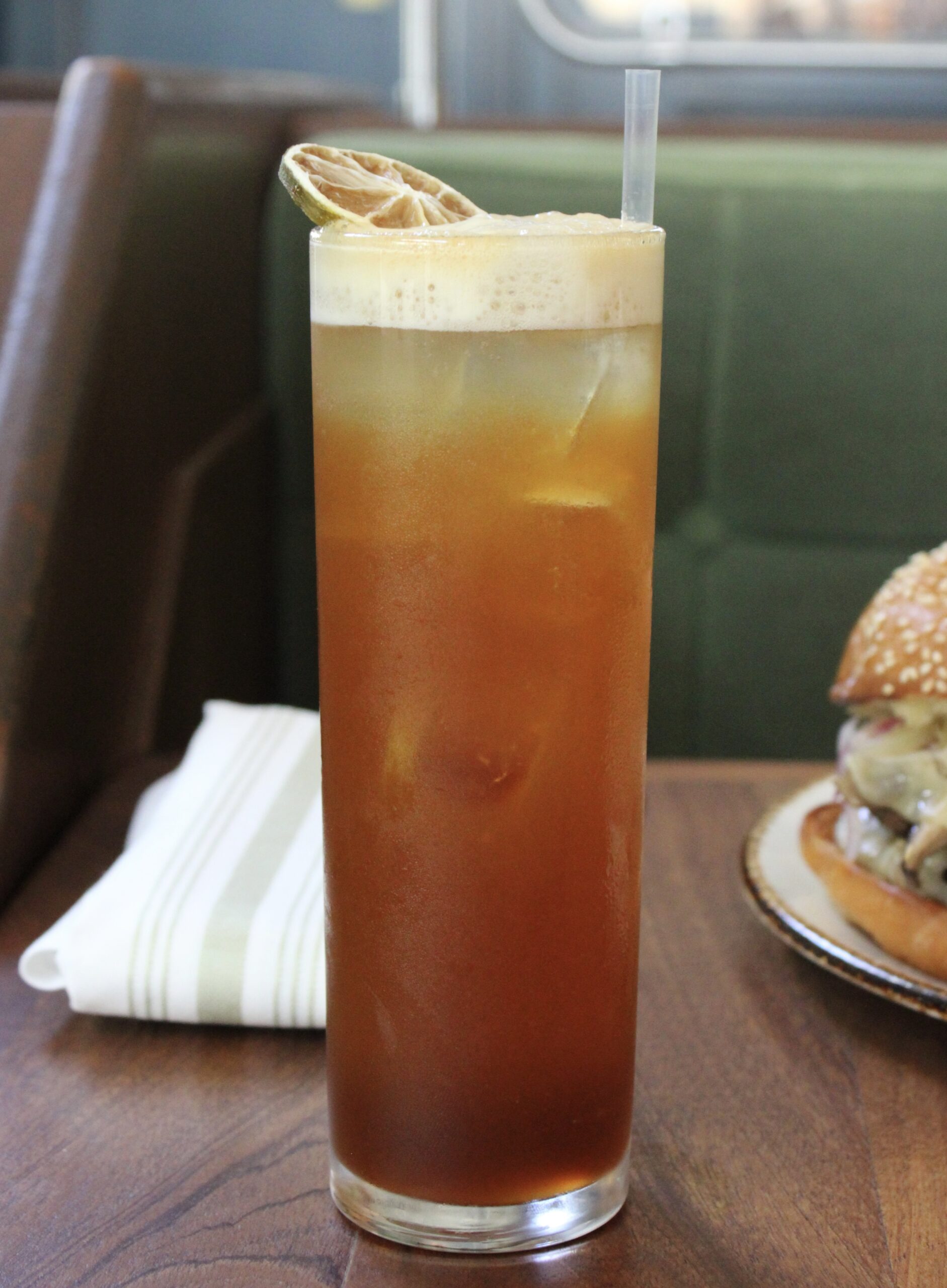 A picture of the Roman Candle cocktail.