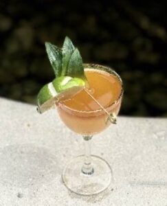 A picture of Jazz Playhouse's Richard Scott Shuffle cocktail.