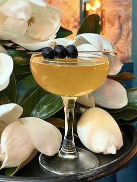 A picture of Magnolia 45 cocktail.