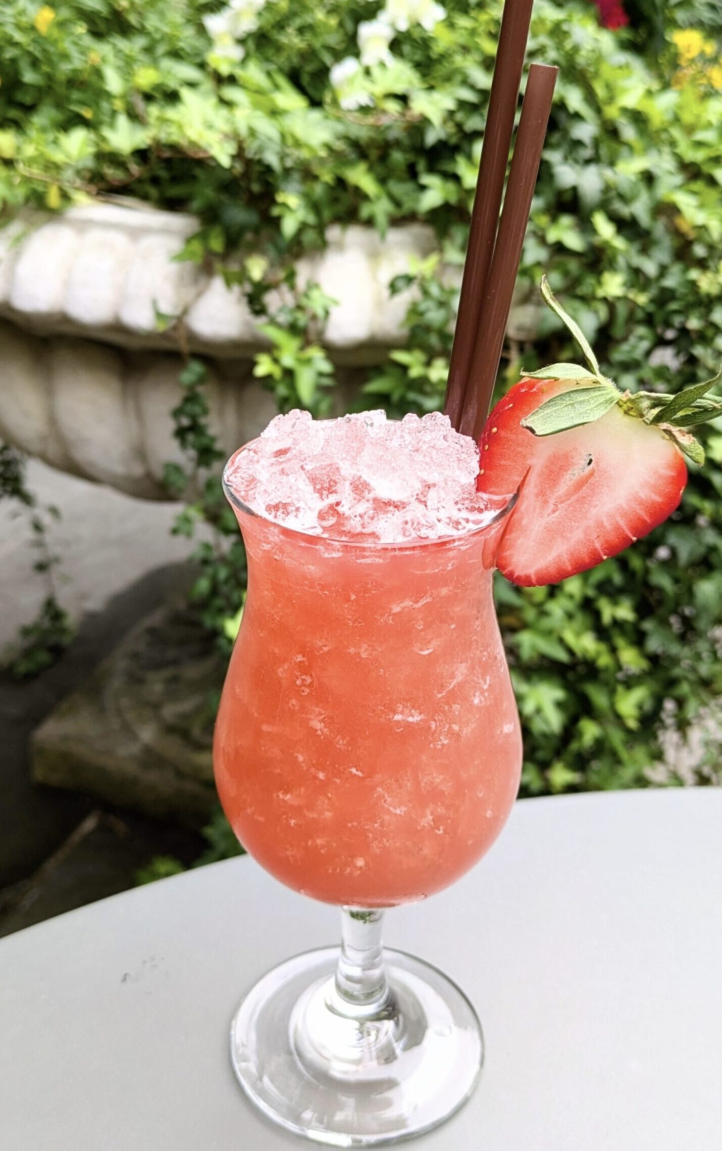 A picture of Peychaud's Hurricane cocktail.
