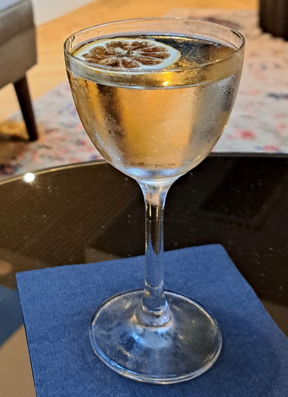 A picture of the Sherry Darling cocktail.