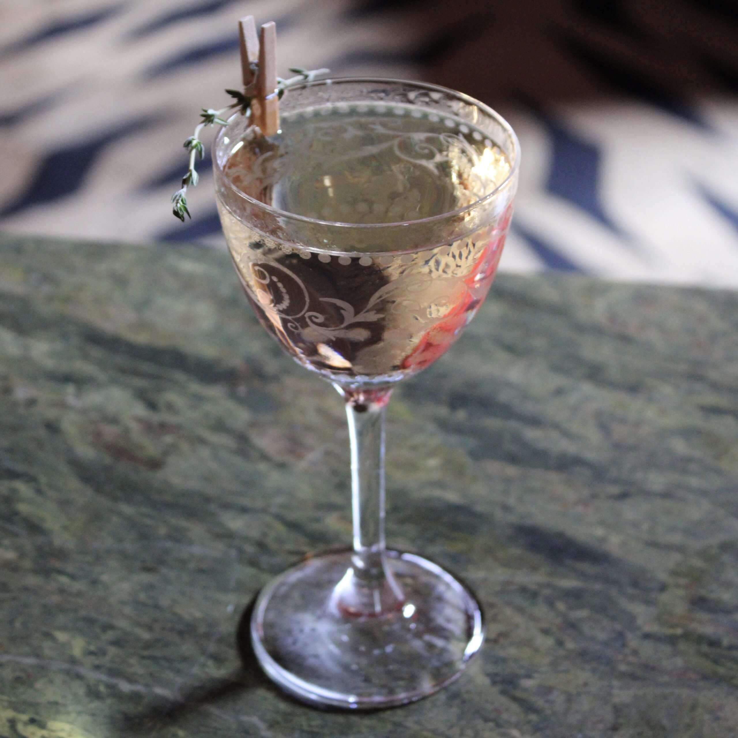 A picture of the Grandma's House cocktail.