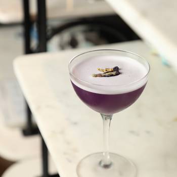 Lavender Daiquiri Cocktail Good Catch New Orleans Cocktail Week 