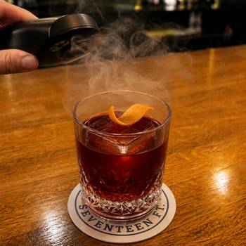 Red Hook Cocktail At Hotel Tonnelle New Orleans Cocktail Week 